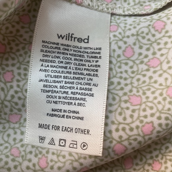 Wilfred Sonnet Skirt Green/Pink Floral 8 - Picture 9 of 11